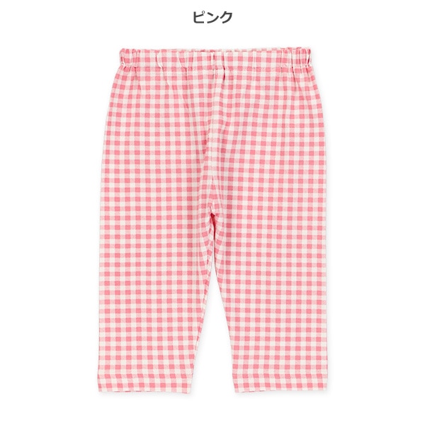 7分丈チェック柄レギンス