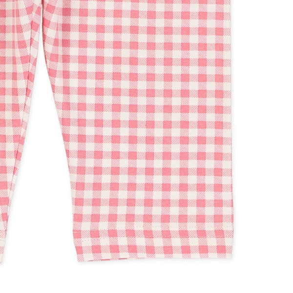 7分丈チェック柄レギンス