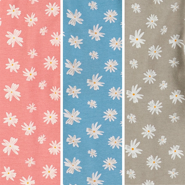 7分丈レトロ花柄レギンス