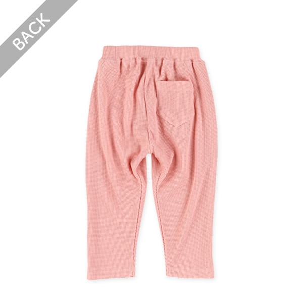 ワッフルストレッチパンツ（リラックスフィット）