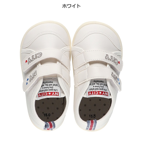 ベビー2本ベルトシューズ（NY）