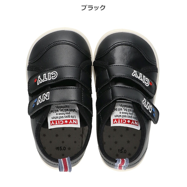 ベビー2本ベルトシューズ（NY）