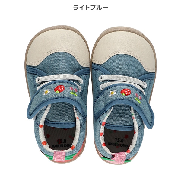 ベビーシューズ（はたらくくるま・フルーツ）