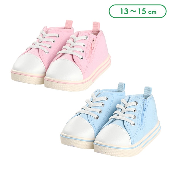 ベビーキャンバスハイカットシューズ