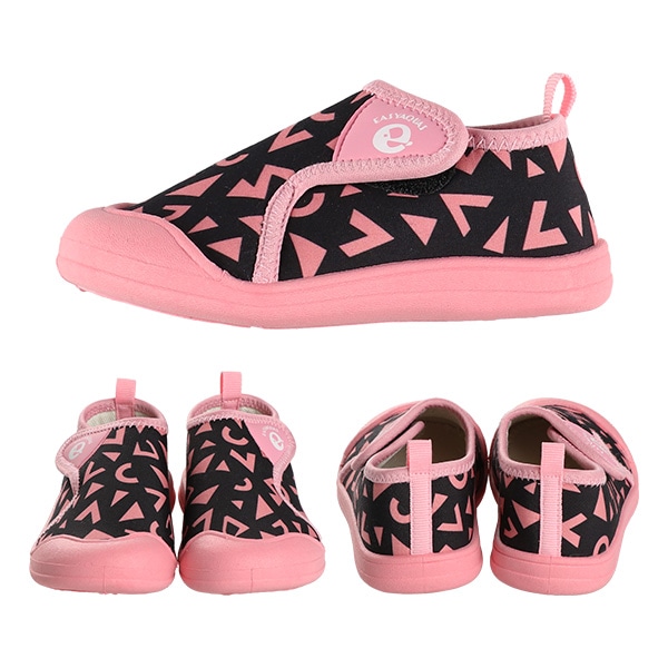 1ベルトベビーシューズ（幾何学・花）