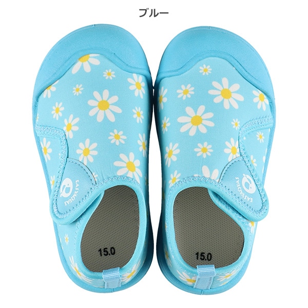 1ベルトベビーシューズ（幾何学・花）