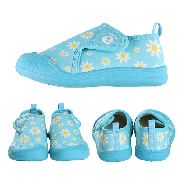 1ベルトベビーシューズ（幾何学・花）