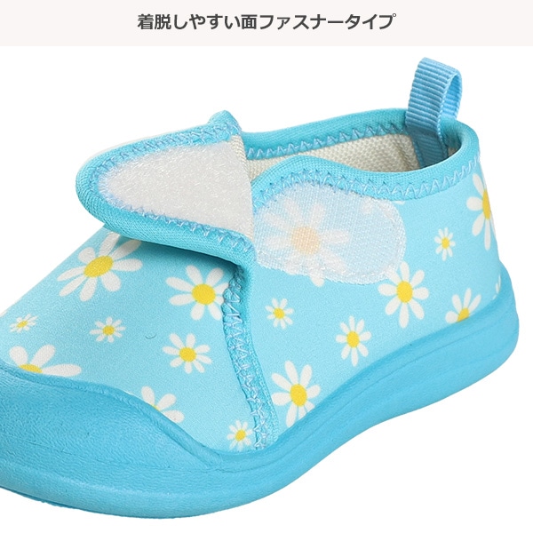 1ベルトベビーシューズ（幾何学・花）