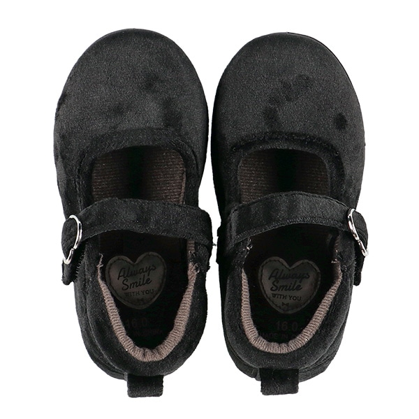 ベビーベロアバレエシューズ