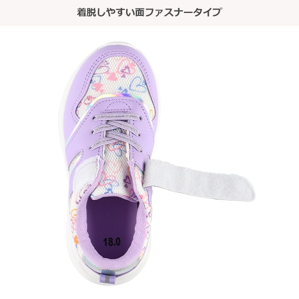 キッズメッシュスニーカー（総柄）