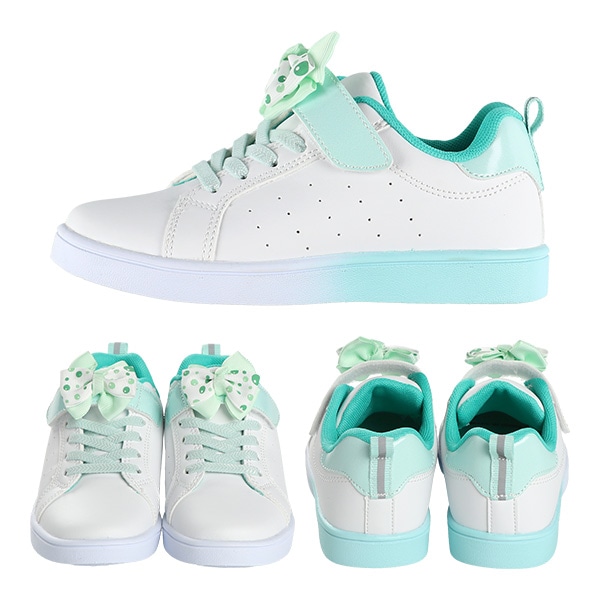 キッズリボン付きコートシューズ