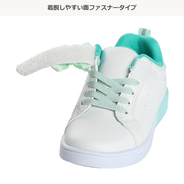 キッズリボン付きコートシューズ