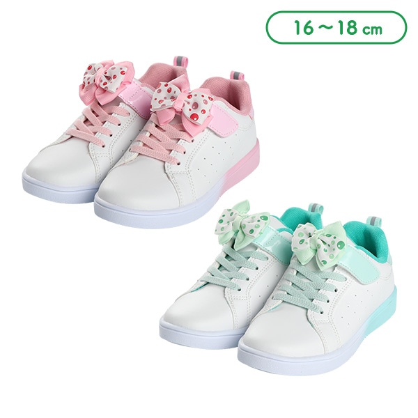 キッズリボン付きコートシューズ