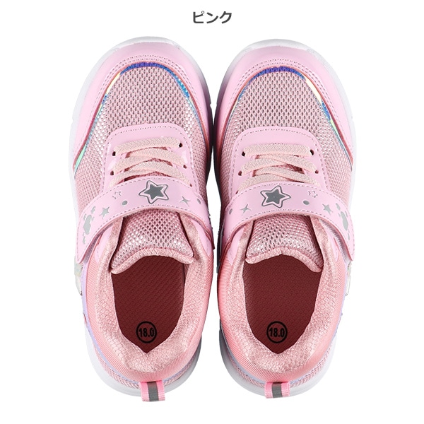 キッズシューズ（星・スパンコール）