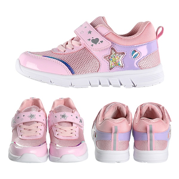 キッズシューズ（星・スパンコール）