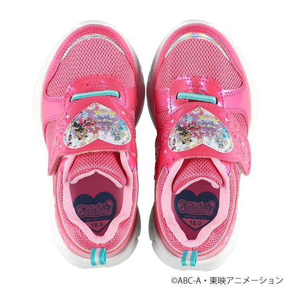 キッズ厚底風シューズ（名探偵プリキュア!）