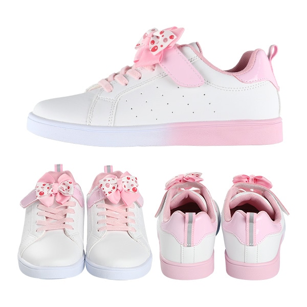 スクールリボン付きコートシューズ