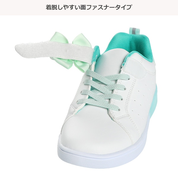 スクールリボン付きコートシューズ