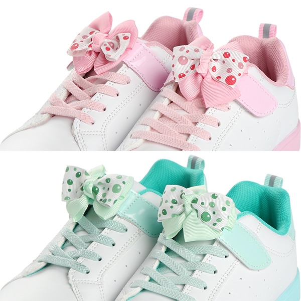 スクールリボン付きコートシューズ