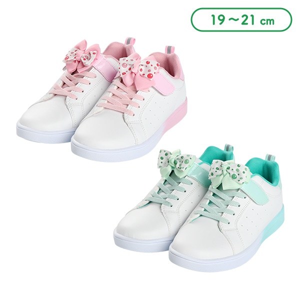 スクールリボン付きコートシューズ