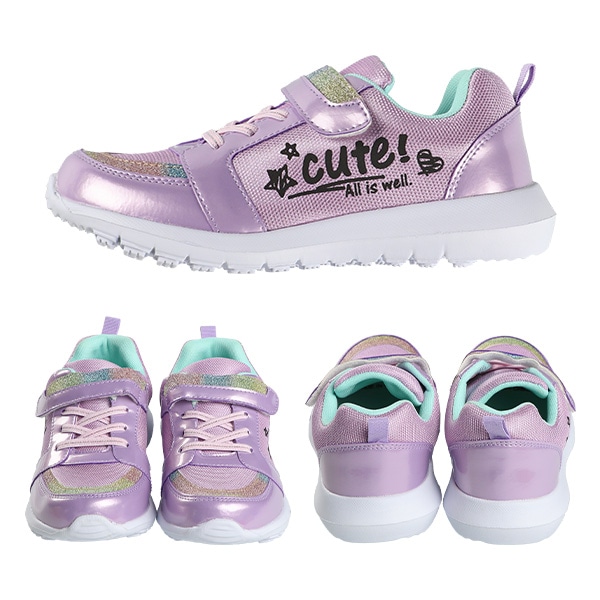 サイドプリントコートシューズ