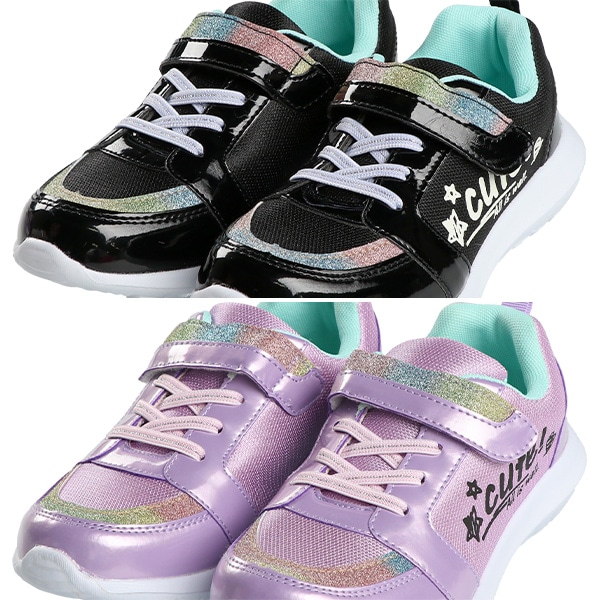 サイドプリントコートシューズ