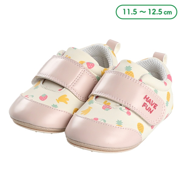 トレーニングシューズ（フルーツ柄）