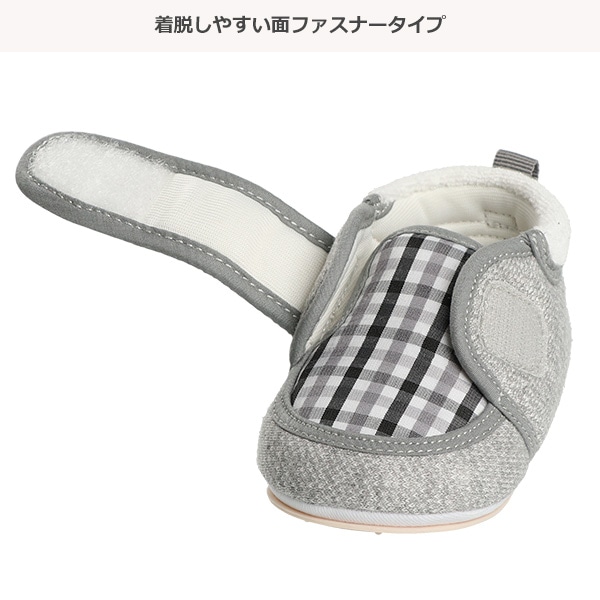 ファーストシューズ（チェック柄）