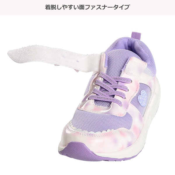 合皮シューズ（マーブルプリント）