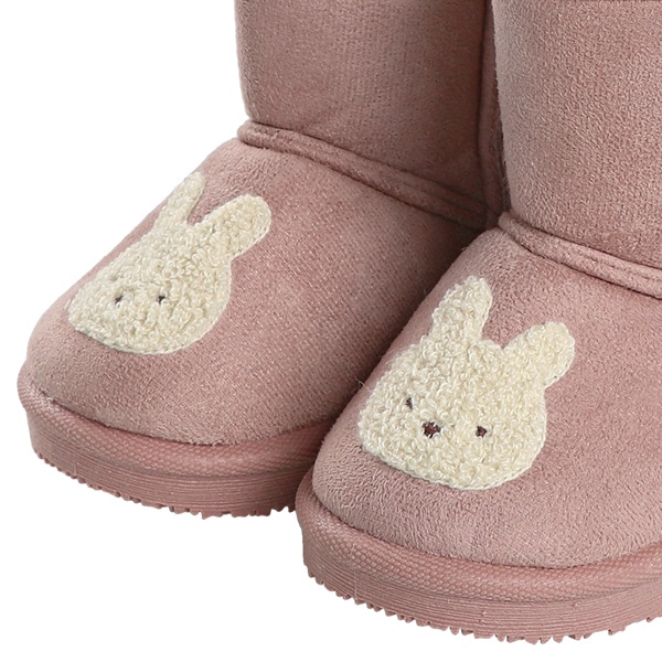 サガラ刺繍ブーツ（うさぎ）