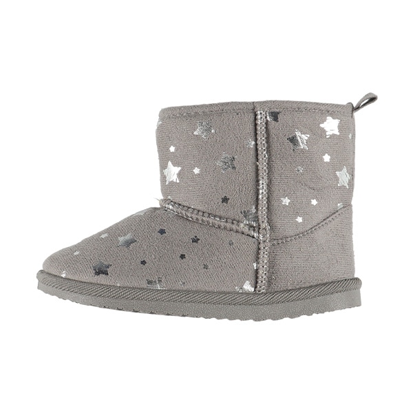 ムートン星箔プリントブーツ