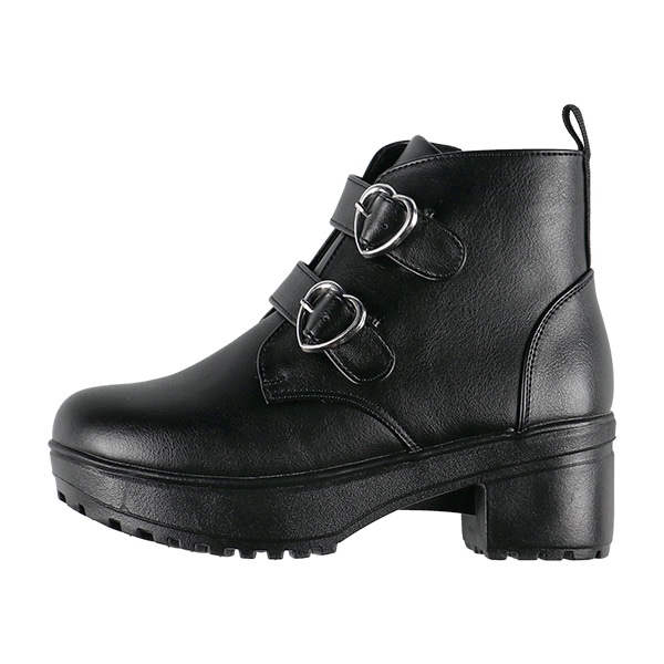 厚底ダブルリングブーツ