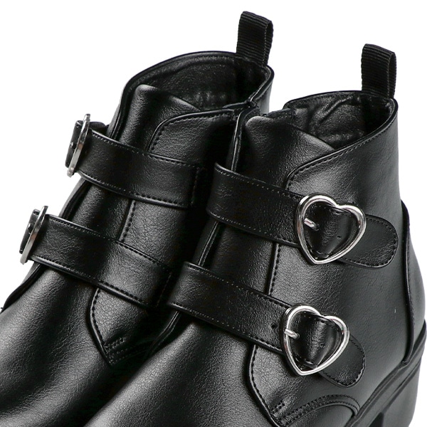 厚底ダブルリングブーツ