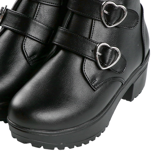 厚底ダブルリングブーツ