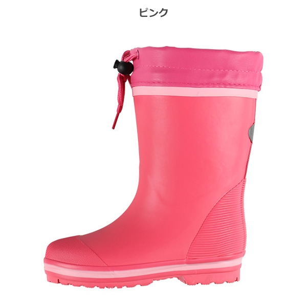 フード付き防寒ラバーブーツ（無地）