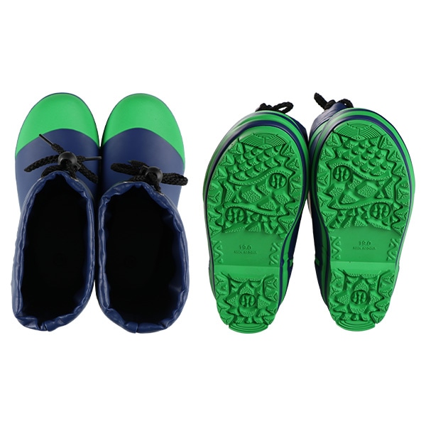 フード付き防寒ラバーブーツ（無地）