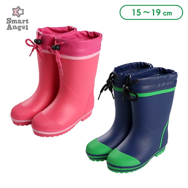 フード付き防寒ラバーブーツ（無地）