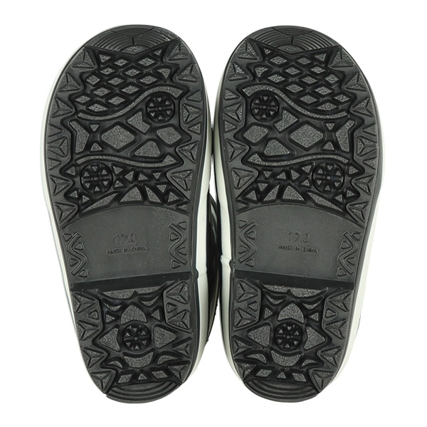 フード付き防寒ラバーブーツ（星・花）