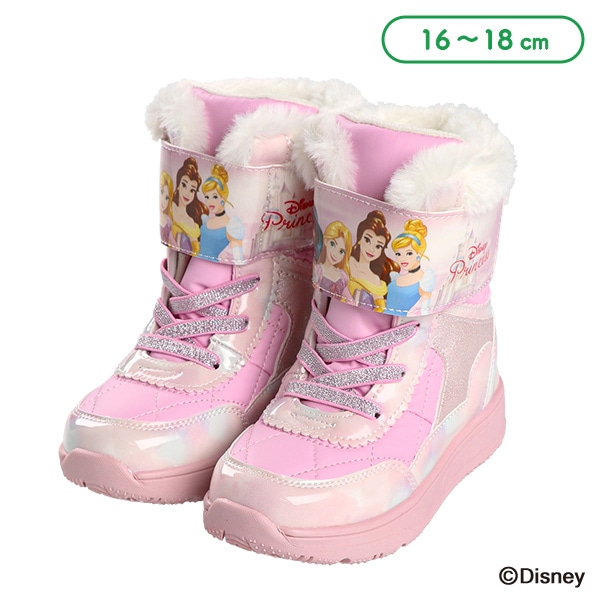防寒ブーツ（ディズニープリンセス）