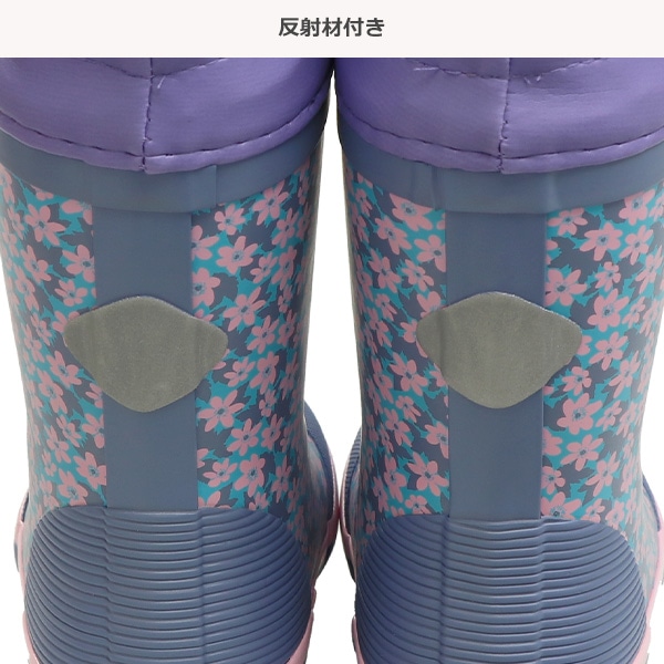 防寒ラバーブーツ（柄）