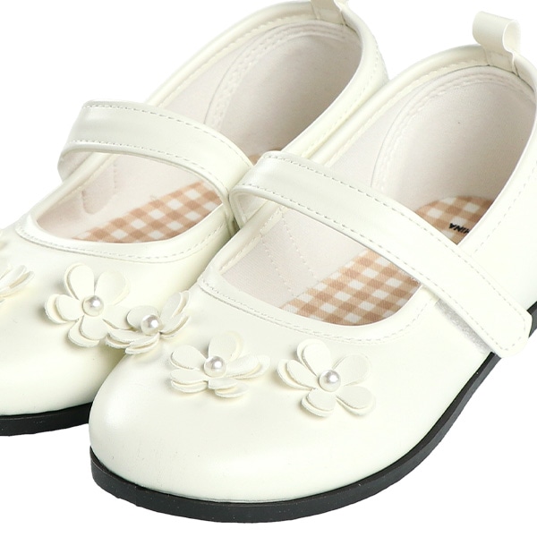 女児フォーマルシューズ（花）