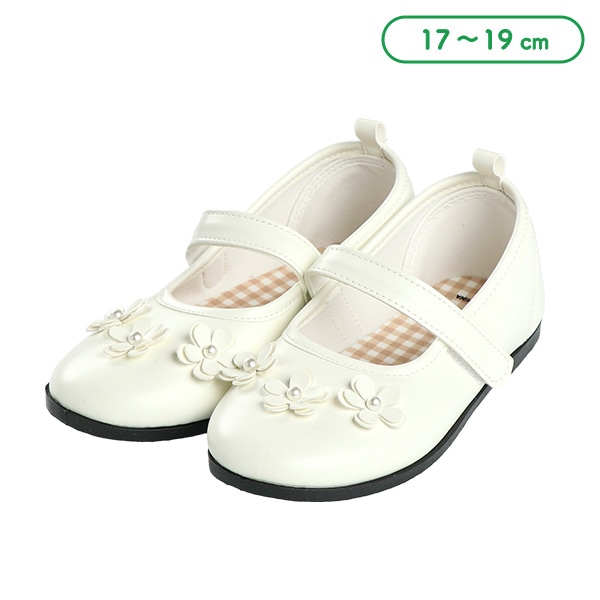 女児フォーマルシューズ（花）