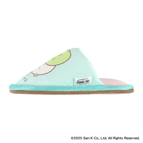 スリッパ（すみっコぐらし・ミントブルー）