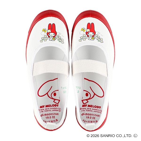 ムーンスター）上履き バレーシューズ（マイメロディ）