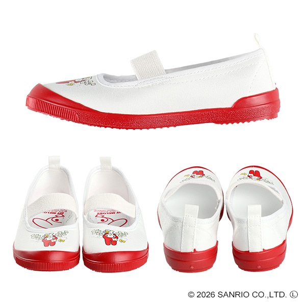 ムーンスター）上履き バレーシューズ（マイメロディ）