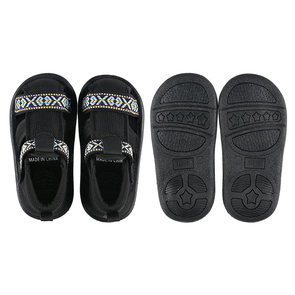 ベビーサンダル（エスニックテープ）