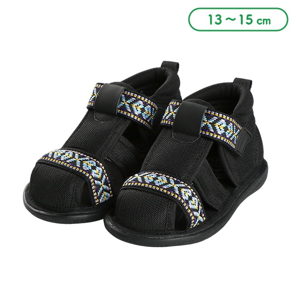 ベビーサンダル（エスニックテープ）