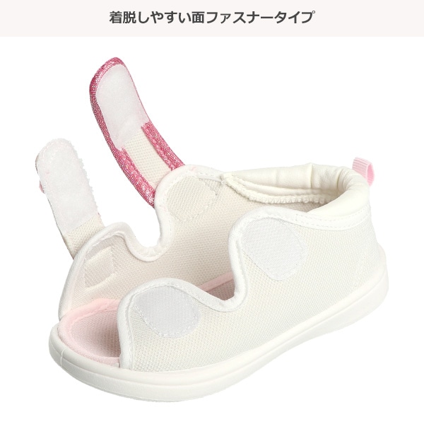 ベビーサンダル（ラメ合皮）