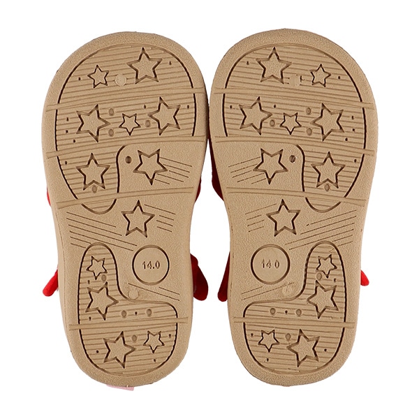 ベビーサンダル（なりきりいちご）