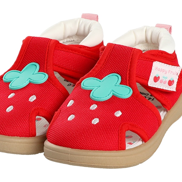 ベビーサンダル（なりきりいちご）